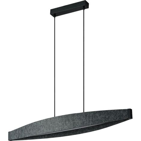 [NEUWERTIG] B-Ware OSRAM Hängeleuchte Pendelleuchte LED Decor Flat Felt grau Filz Warmweiß 3000 K (1/2)
