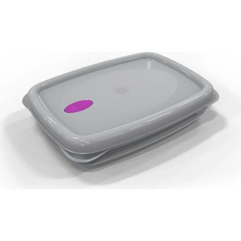 CONTENITORE PER ALIMENTI FRESKA SOTTOVUOTO 2,5 LT ALIMENTI 29X21X6 CM SET 5 PEZZI - BAMA (1/2)