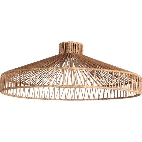 Pantalla de lámpara - natural - Lampenkappen - cuerda - Ø 50cm - (1/4)