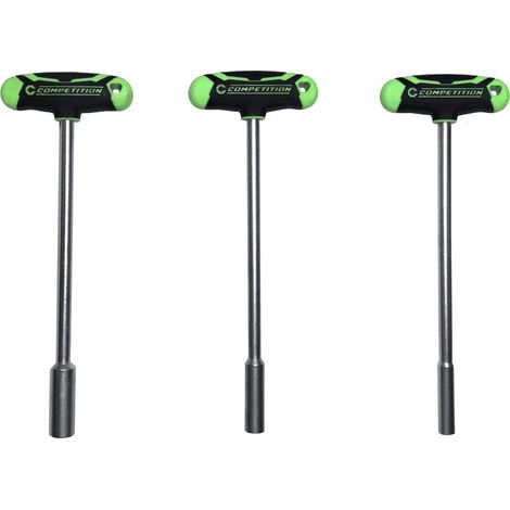 KS Tools 512.0603 COMPETITION T-Griff-Nuss-Schraubendreher  Steckschlüssel-Schraubendreher (1/4)