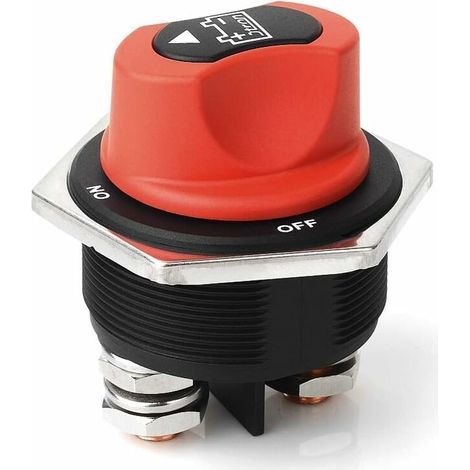 coupe batterie 12v 300A moto Isolation de la batterie 32VDC max Onoff 2P SPST Mini commutateur coupe batterie voiture