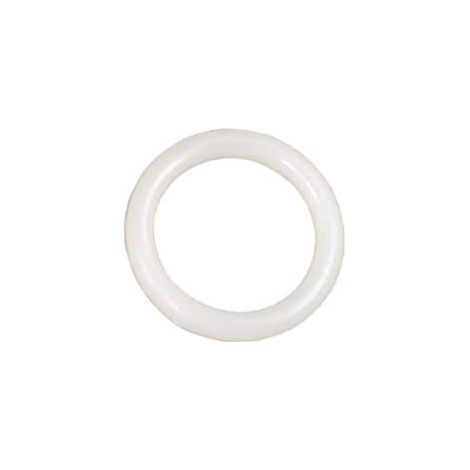 ANELLI PER SCORRITENDA TUBOLARI IN PLASTICA BIANCO- - ø mm.12-17 - 500 pezzi