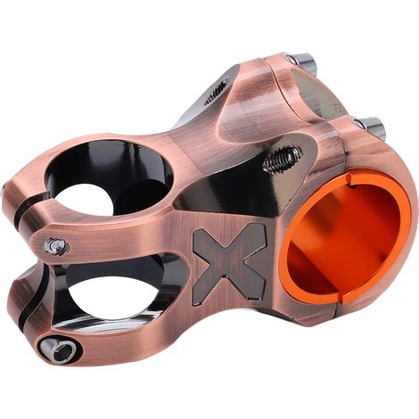 Kurzer Vorbau für Mountainbikes, aus 0-Grad-Hohlprofil aus Aluminiumlegierung, 31,8 x 50 mm / 1,2 x 1,9 Zoll Querschnitt (1/5)