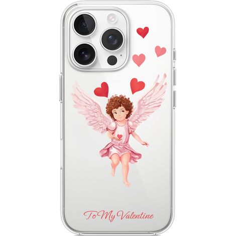 iPhone 13 Pro Hülle, transparent, flexibles Silikon, Amor (1/5)
