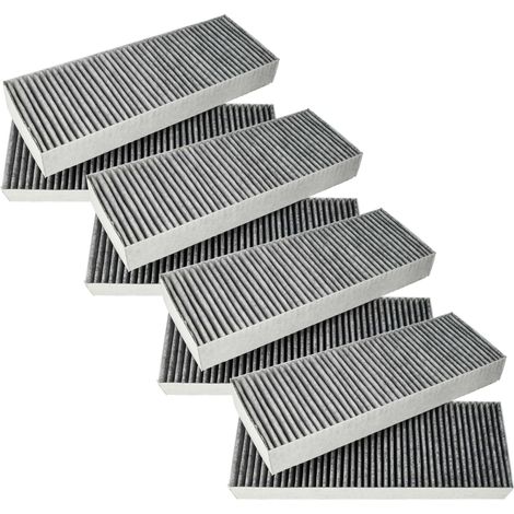 vhbw 8x Aktivkohlefilter Ersatz für Bora BAKFS-002, BAKF-001, BAKFS für Dunstabzugshaube - 34 x 12,2 x 4,25 cm