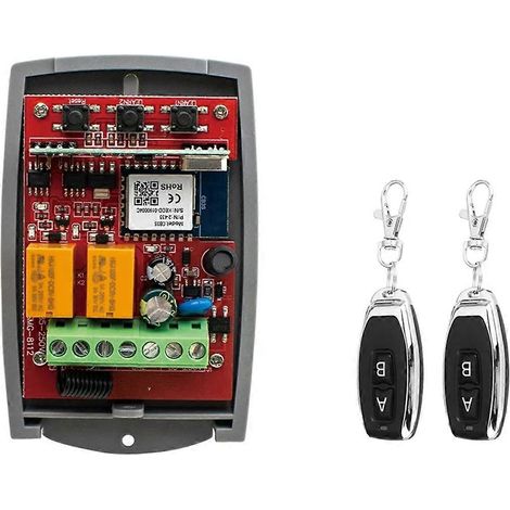 433-MHz-Rolling-Code-Garagentor-Funkempfänger 85–250 V
