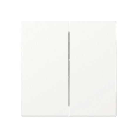 Copertura interruttore Gira 329527 doppia opaca bianca