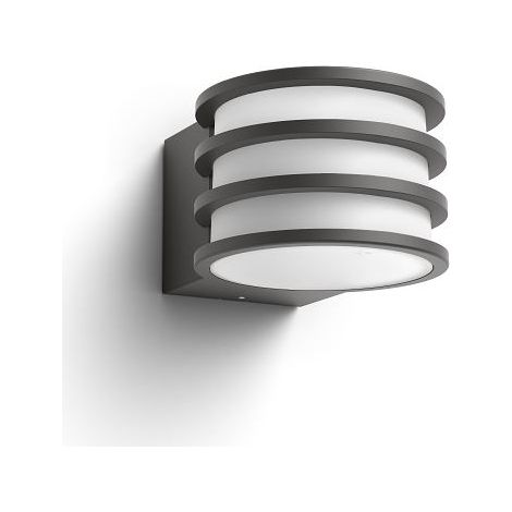 Philips Lucca Wandleuchte Anthrazit LED Außen (1/3)