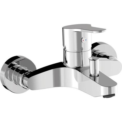 TRES 21527010 BASE-TRES Grifo Monomando Mural Baño Ducha - ref: 21527010