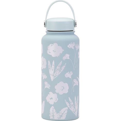 Gourde Isotherme Femme Sport 2025 1L Grande Capacité Nouveau Modèle Portable à Ouverture Large Extérieur (1/5)