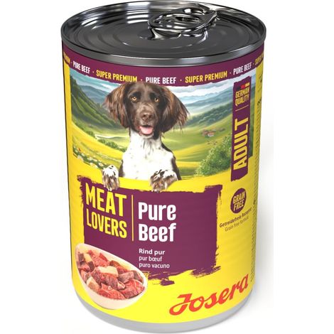 Josera Meatlovers Hundenassfutter Adult 800 g Rind