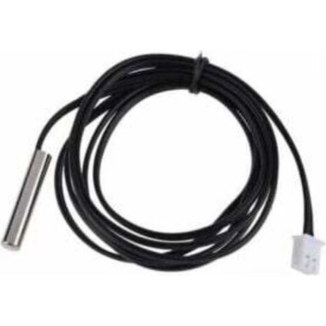 Sonde de température 1M haute précision NTC 10K / B3435 résistant à l'eau sonde de température de câble de thermistance