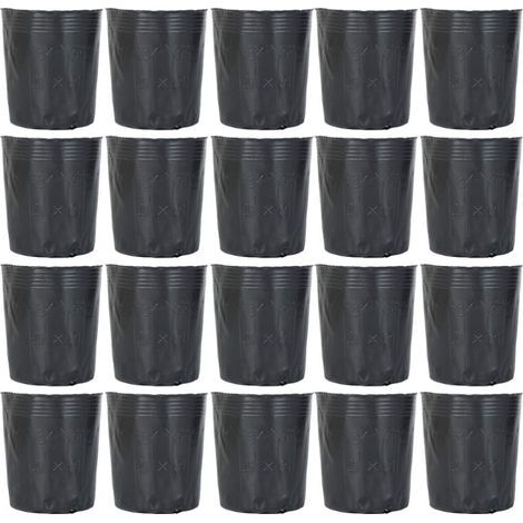 300 pots de semis biodégradables 10x10 cm, pots pépinière jardin pour plantes et boutures (1/5)