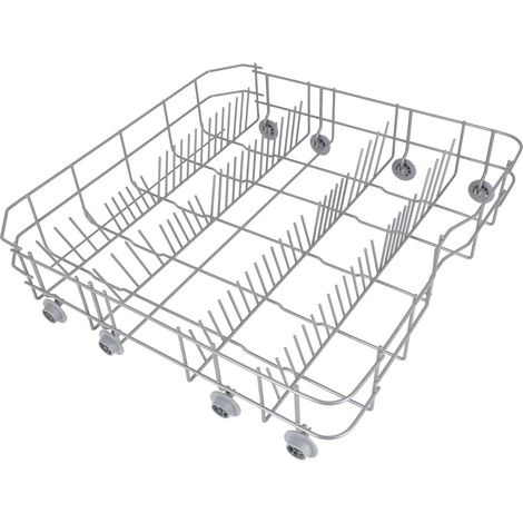 Panier inferieur avec roulettes (52,4 x 51,2 x 13,5 cm) pour lave-vaisselle Indesit, IKEA, Ariston Hotpoint - C00631972 (1/2)