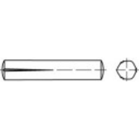 [NEUWERTIG] B-Ware 25 St. Toolcraft 136181 Passkerbstift ø X L 12x50 Mm Stahl Stifte Kerbstifte