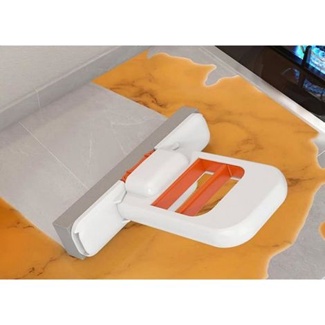 Mini Mop - Nano Sponge Head - Foldable Portable Design - For Kitchen Bathroom Glass Table Cleaning - 1 Piece (1/5)
