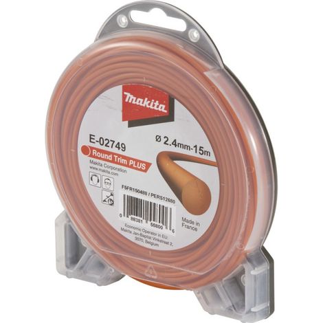 Makita Mähfaden rund 2,4mmx15m Rasentrimmer Freischneider E-02749 (1/2)