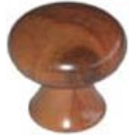 Pomolo in legno diametro 31 radica pezzi 1 - masidef
