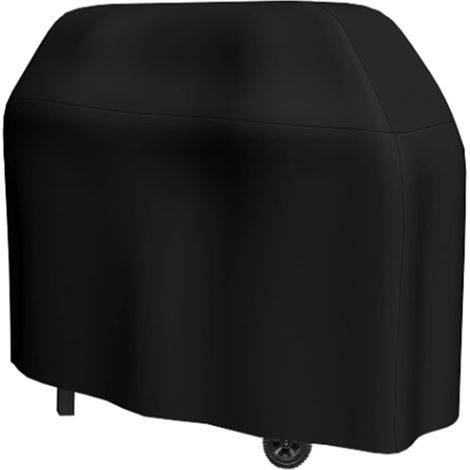Housse Barbecue Gaz, Bache Barbecue Exterieur Rectangulaire 145 x 61 x 117 CM,Housse Plancha 210D Etanche,Anti-UV Imperméable pour Weber, Holland, Jennair Campingaz etc