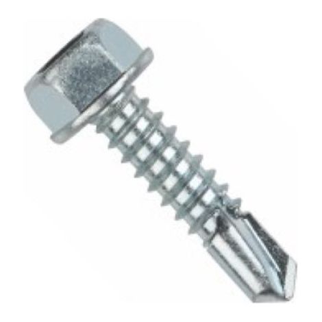 Vis auto-perceuse tête Hexagonale avec embase 4,2 x 16 mm (sachet de 500)
