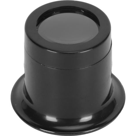 Loupe de bijoutier portable à boucle oculaire, monocle grossissant pour la réparation de montres et de bijoux (grossissement 5X). (1/5)