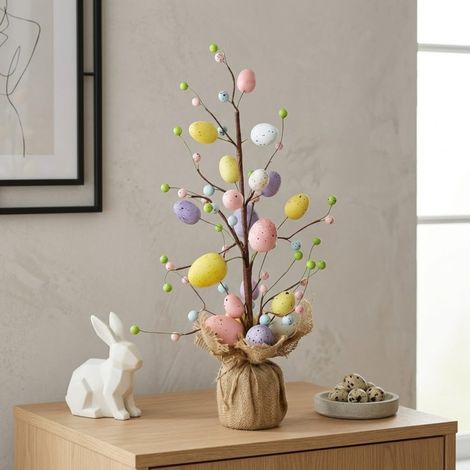 Springtime Mini Easter Egg Decorated Tree (1/2)