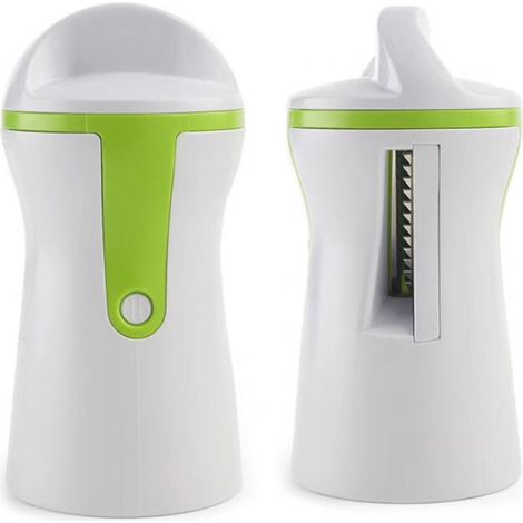 Cortador y rallador en espiral 3 en 1 para verduras: pepino, zanahoria y rábano. Utensilio de cocina para cortar en espiral. (1/5)