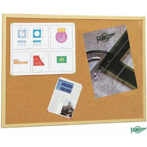 FAIBO 607-2 tablón de anuncio Tablón de anuncios fijo Madera Corcho