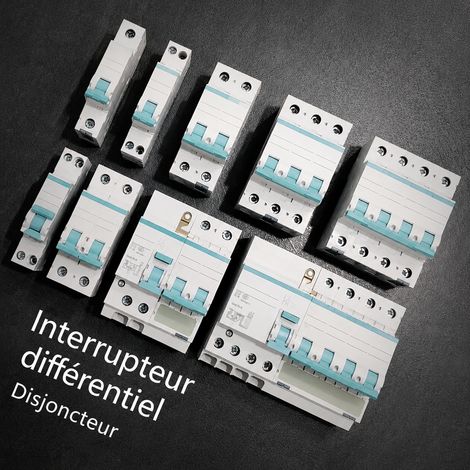 Disjoncteur différentiel 1P+N 25A 6kA Type A modulaire boîtier ignifuge 1p n25a 2 r70 150 g – Livraison gratuite (1/5)