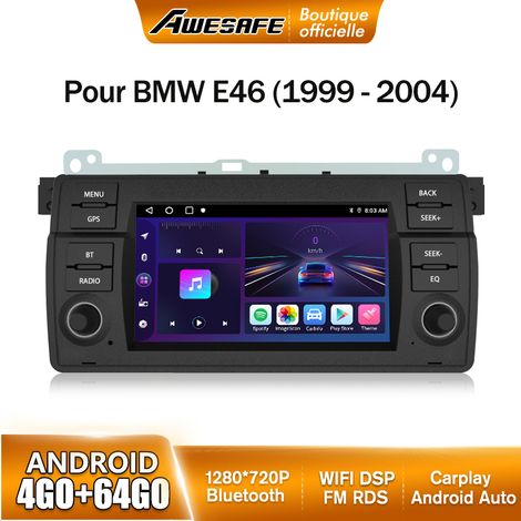 AWESAFE 4G Autoradio Android 13 pour BMW E46 Rover 75 MG ZT 4Go+64Go avec 7'' Écran Tactile GPS Carplay Android Auto Bluetooth (1/5)