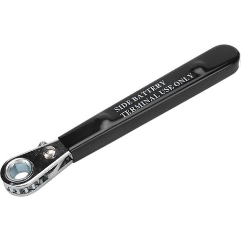 Beyamis Clé à cliquet pour batterie à bornes latérales, poignée isolée, 6 pans, 5/16", outil de réparation automobile (1/5)