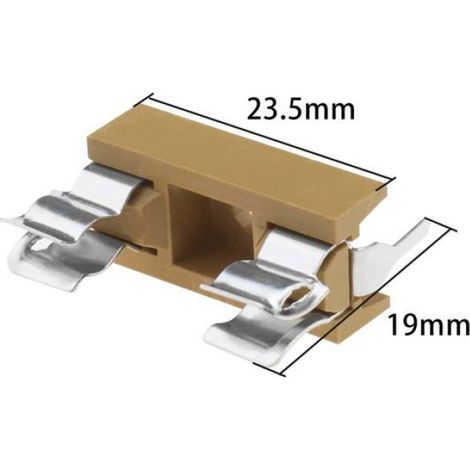 Porte-Fusible - 6 A 250 V - Pour Fusible 5 X 20 Mm - Pour Circuit Imprimé PCB - 20 Pièces (1/4)