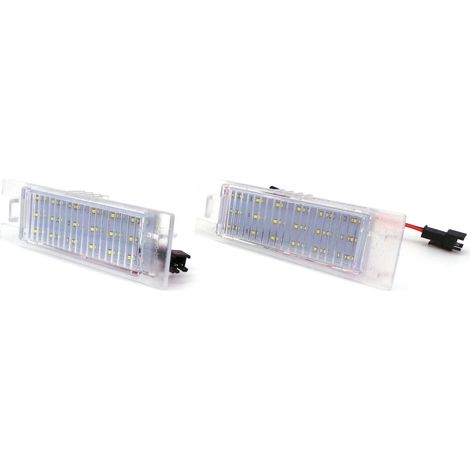 Luci targa a LED Opel, Hyundai, Fiat 2x550lm, set da 2 (1/5)