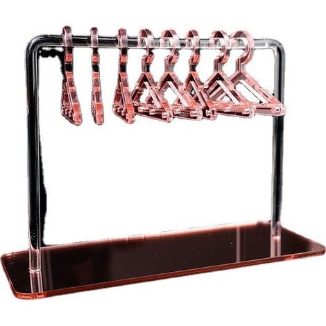 Porte-Boucles Doreilles - Support Mural Acrylique 15 x 12 x 6 cm - Organisation Bijoux - 1 Pièce Principale + 8 Embouts