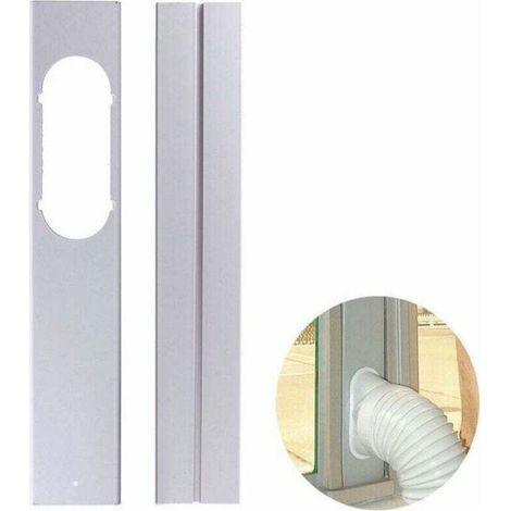 Joint de fenêtre universel réglable pour climatiseur mobile 55-110 cm, 5510, ouverture 7,520 cm, 2 pièces