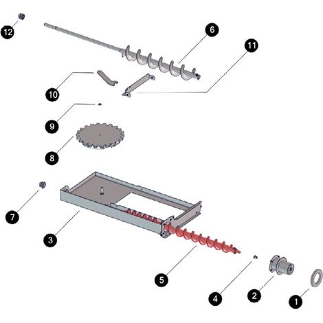 ETA Absperrblech f. Rührtellereinschub-Entaschung 40kw - 030-1327-03