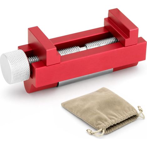 ® Aide à l'affûtage améliorée pour burins et burins plats, affûtage des burins sur la pierre à aiguiser (réglable de 0 à 63 mm) (1/5)