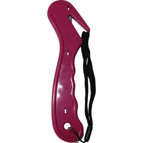 Hay Net Safety Cutter Pink (Horse Straw Stable Round Bale Blade Hook)