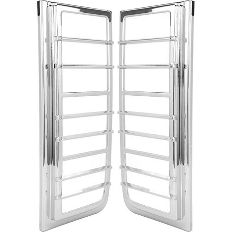 pièces de garniture de feu arrière, abat-jour de feu arrière brillant, cadre de remplacement pour Hummer H2 2003‑2009 (1/5)