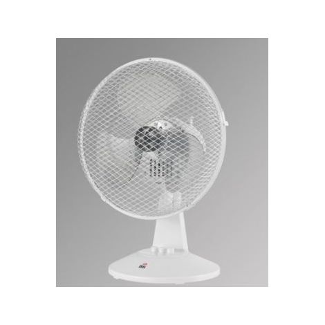 Ventilador de Sobremesa Grupo FM 65786 25 W Ø 23 cm Blanco