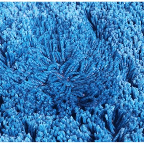 Tapis de sol de couleur unie en forme d'éventail de porte de salle de bain en forme d'éventail domestique demi-cercle tpr tapis de pédale antidérapant tapis en forme de douche (gris) (1/3)