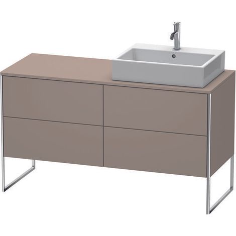 Meuble sous-lavabo Duravit XSquare 140,0 x 54,8 cm, 4 tiroirs, (1/2)