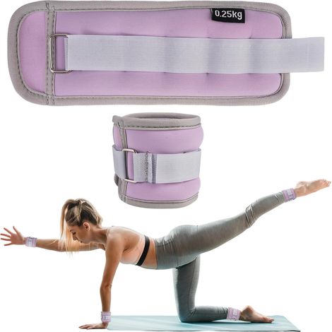 Lot de 2 Poids Poignet, Leste Cheville, Poids Cheville 0,25kg (1/5)