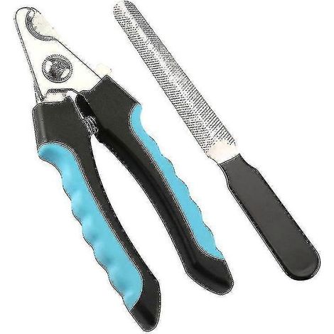 Ciseaux à griffes professionnels pour chiens et chats de qualité salon, utilisables à domicile avec des entretoises pour un soin facile et sûr des sabots. (1/5)