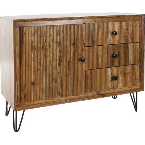 Aparador Acacia 100X40X77 Marron Claro (1/5)