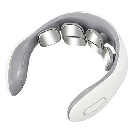 Collier Massageur Chauffant à Impulsions Électriques pour Cou et Épaules, 6 Têtes Vibrantes, Soulage les Douleurs Musculaires, Hommes et Femmes, Recharge USB Micro, Intelligent (1/5)
