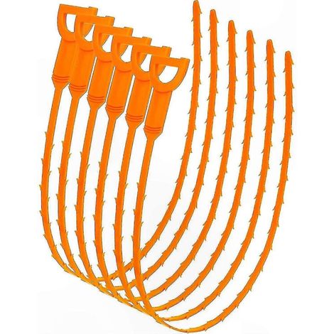 Filiyano – Kit de débouchage de canalisations en lot x6, compatible avec les tuyaux obstrués. (1/5)