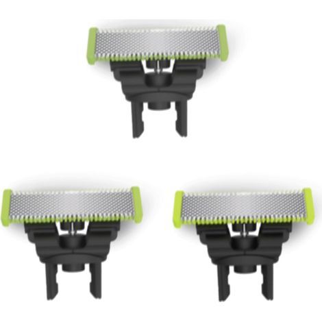 Lames de rechange compatibles avec rasoirs électriques One 1 Blade, lot de 3