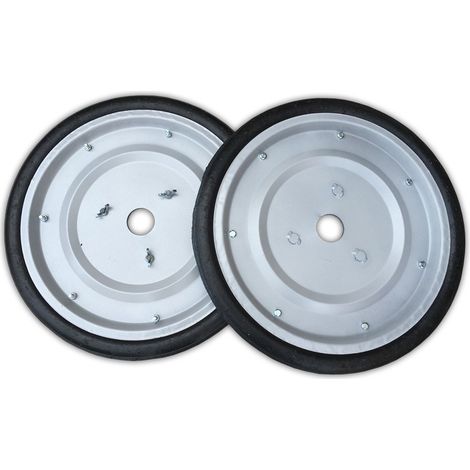 Ruote per Motozappe Motocoltivatori 3 fori per Spostamenti Coppia
