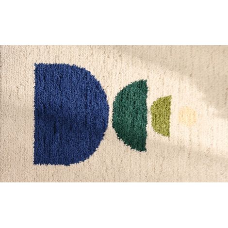 Tapis d'entrée, tapis de porte absorbant et antidérapant pour salle de bain et toilettes, beige (1/5)